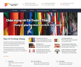 Maycotruongthang.com(Xưởng may cờ và in băng rôn nhanh) Screenshot