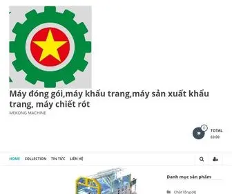 Maydonggoi.com(MÁY ĐÓNG GÓI MEKONG) Screenshot