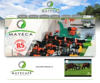 Mayeca.com(MAYECA S.A) Screenshot