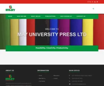 Mayeducational.com.ng(University Press) Screenshot