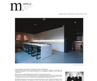 Mayelle.com(Architecte d'intérieur Lille) Screenshot