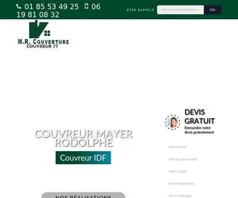 Mayer-Rodolphe-Toiture.fr(Couvreur 77 à Courtry) Screenshot