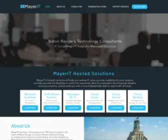 Mayerit.com(MayerIT has been in business since 1992 and) Screenshot