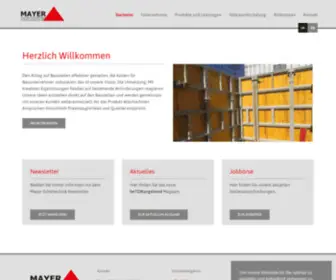 Mayerschaltechnik.de(Mayer Schaltechnik GmbH) Screenshot