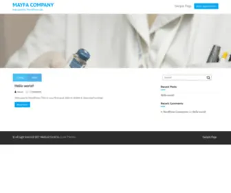 Mayfacompany.com(Mayfa Company) Screenshot