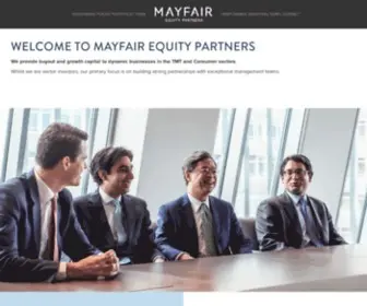 Mayfairequity.com(Mayfair Equity) Screenshot