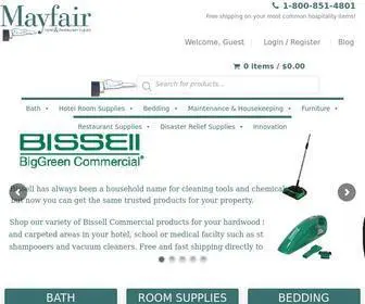 Mayfairhotelsupply.com(Mayfair Hotel & Restaurant Supply) Screenshot