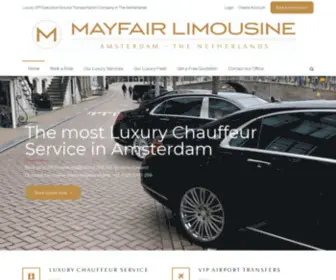 Mayfairlimo.eu(Amsterdam) Screenshot