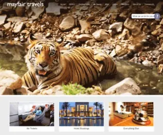 Mayfairtravels.com(Mayfair Travels) Screenshot