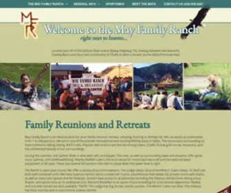 Mayfamilyranch.com(May Family Ranch) Screenshot