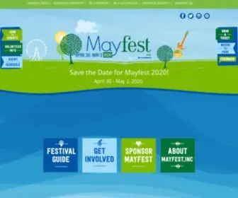 Mayfest.org(Mayfest) Screenshot