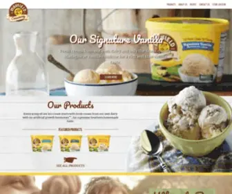 Mayfieldcreamery.com(Mayfield Ice Cream (A Family Tradition Since) Screenshot