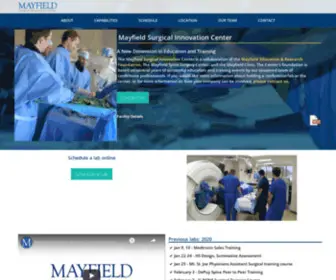 Mayfieldlab.com(Mayfield Lab) Screenshot