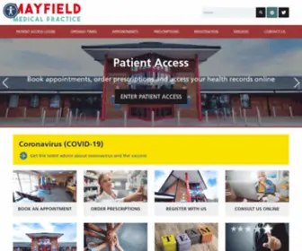 Mayfieldmedicalpractice.com(Mayfield Medical Practice) Screenshot