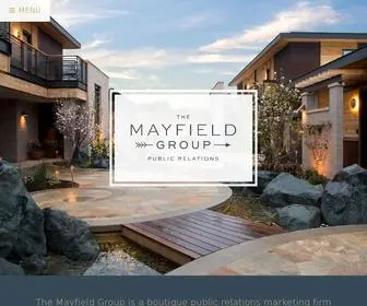 Mayfieldpr.com(The Mayfield Group) Screenshot