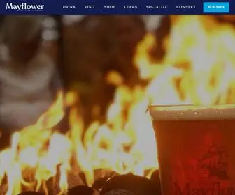 Mayflowerbrewing.com(Craft Brewed) Screenshot