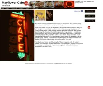 Mayflowercafems.com(Mayflower Cafe Jackson) Screenshot