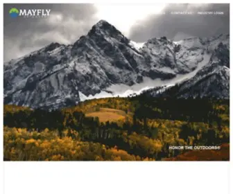 Mayflyoutdoors.com(Mayfly Group) Screenshot