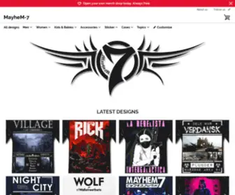 Mayhem-7.com(MayheM) Screenshot