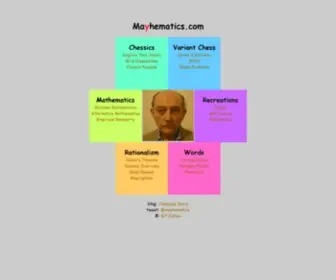 Mayhematics.com(Publications) Screenshot