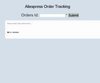 Mayi.hk(Aliexpress Order Tracking) Screenshot