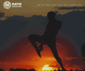 Mayidmartialarts.com(Mayid Martial Arts) Screenshot