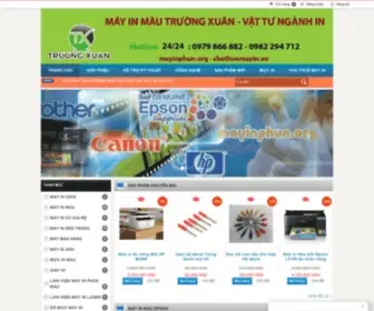 Mayinphun.org(MÁY IN MÀU) Screenshot