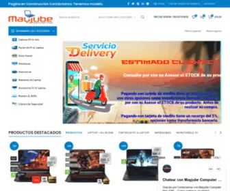 Mayjube.com(Inicio) Screenshot