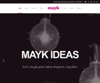 Mayk.com(Nobody does it like we do it ? mayk) Screenshot