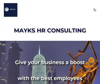 Mayks.net(MAYKS Recruitment Agency) Screenshot