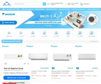 Maylanhdaikin.com.vn(Điện Lạnh Trần Vinh) Screenshot