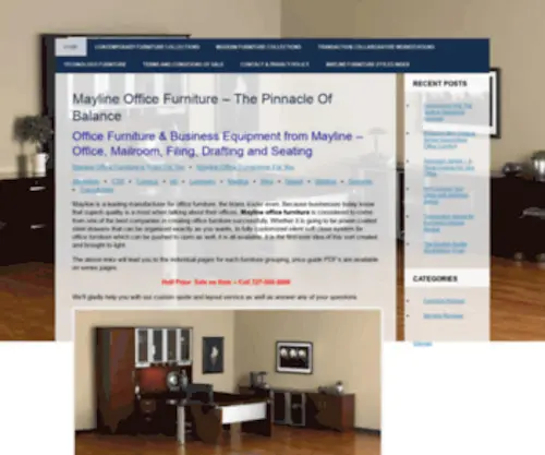 Maylineofficefurniture.com(Maylineofficefurniture) Screenshot