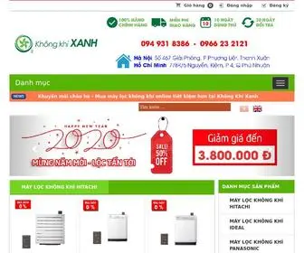 Maylockhongkhi.com.vn(Bán Máy Lọc Không Khí chính hãng tốt nhất cho gia đình bạn) Screenshot