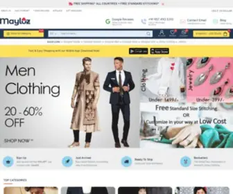 Mayloz.com(Online India Shopping) Screenshot
