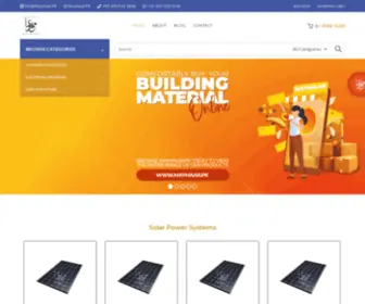 Maymaar.pk(Construction Material Online) Screenshot