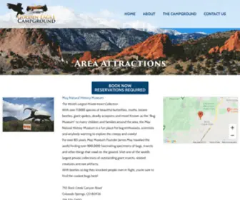 Maymuseum-Camp-Rvpark.com(May Bug Museum and Golden Eagle Campground) Screenshot