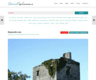 Maynooth.com(Irish tourism) Screenshot