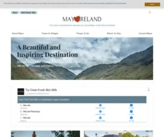 Mayo-Ireland.ie(Comprehensive website on County Mayo Ireland) Screenshot