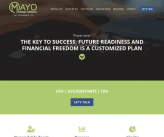 MayocPas.com(Mayo Strategic Advisors) Screenshot