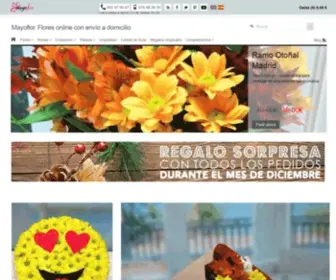Mayoflor.com(Regala Flores Frescas y de Calidad a Domicilio ✓ Entrega en Mano ✓ Elige Fecha Entrega) Screenshot