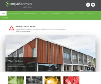 Mayohardware.com.au(Mayo Hardware Pty Ltd) Screenshot