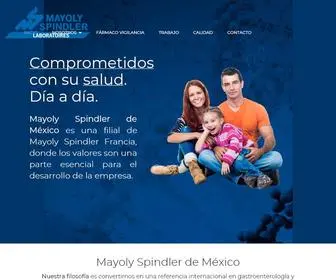 Mayoly-Spindler.com.mx(Mayoly) Screenshot