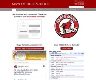 Mayomiddleschool.com(Mayo Middle School) Screenshot