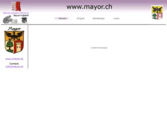 Mayor.ch(mayor) Screenshot