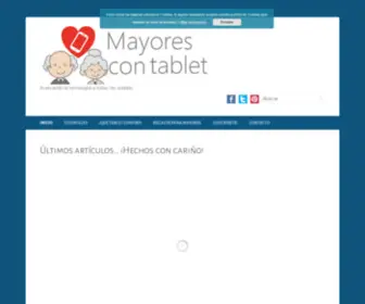 Mayorescontablet.com(Mayores con Tablet) Screenshot