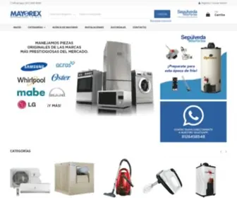 Mayorex.com(Sepúlveda) Screenshot