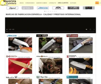 Mayoristacuchilleria.com(Venta Mayorista de Cuchilleria) Screenshot