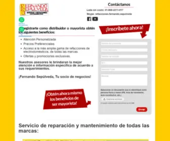 Mayoristasderefaccionesfernandosepulveda.com(Venta de refacciones al mayoreo) Screenshot