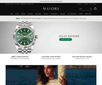 Mayors.com(Luxury Watches) Screenshot