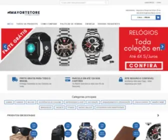 Mayortstore.com.br(Roupas, Relógios e acessórios) Screenshot